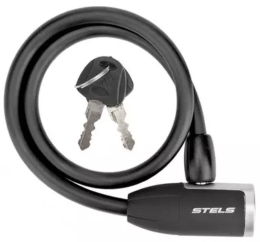 Stels Трос - замок Stels 84356 (650мм), цвет Черный
