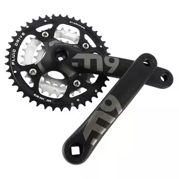 Sunrace Система SunRace FCM-914 22/32/44T 175мм кв., цвет Черный-Серебристый