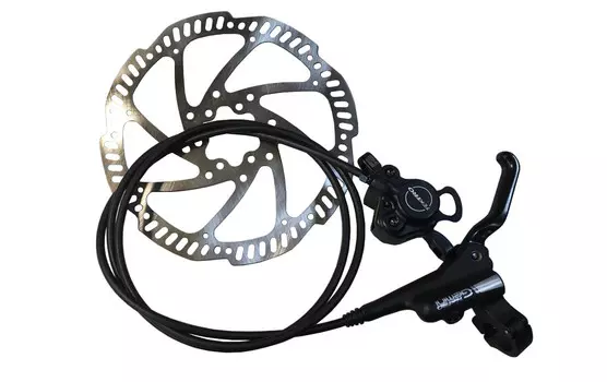 Tektro Тормоз диск. гидр. Tektro Gemini HD-M500 750mm, ротор 180mm, цвет Черный