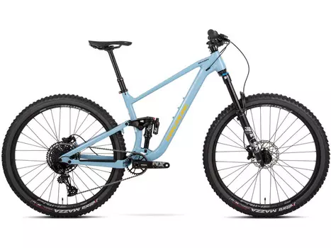 Велосипеды Двухподвесы Titan Racing Skyrim Expert, год 2024, цвет Голубой, ростовка 17