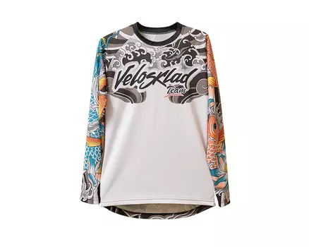 Velosklad Джерси Velosklad Bosozoku , цвет Белый, ростовка 52