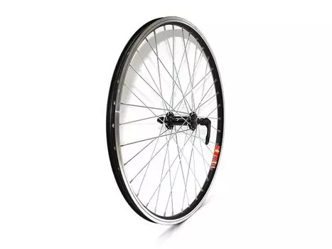 Vinca Sport Колесо переднее 24 в сборе 32H, QR, цвет Черный