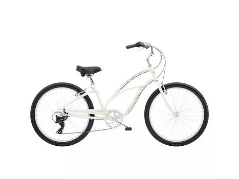 Женский велосипед Electra Cruiser 7D 24 Step-Thru, год 2022, цвет Белый, ростовка 16