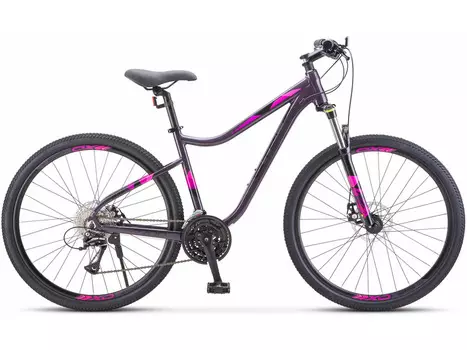 Женский велосипед Stels Miss 7700 MD 27.5 V010, год 2025, цвет Фиолетовый, ростовка 17