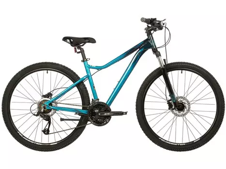 Женский велосипед Stinger Laguna Pro SE 27.5, год 2022, цвет Синий, ростовка 17