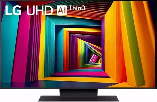 43" Телевизор LG 43UT91006LA.ARUG 2024 (4K UHD 3840x2160, Smart TV) черный