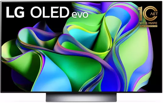 48" Телевизор LG OLED48C3RLA, черный