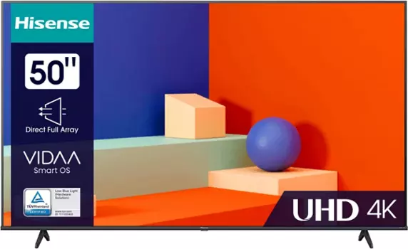 50" Телевизор Hisense 50A6K, черный