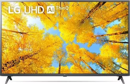 65" Телевизор LG 65UQ76003LD LED, HDR, grey (металлический серый)
