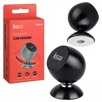 Автомобильный держатель крепление на панель ISA магнитный VHM-34