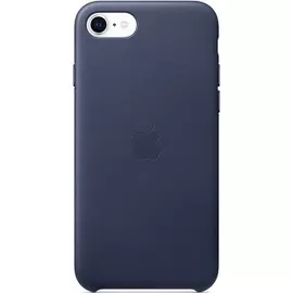 Чехол-накладка Leather Case для iPhone 7/8/SE (2020) Midnight Blue