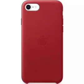 Чехол-накладка Leather Case для iPhone 7/8/SE (2020) Red