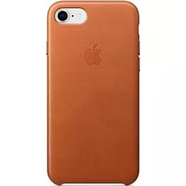 Чехол-накладка Leather Case для iPhone 7/8/SE (2020) Saddle Brown