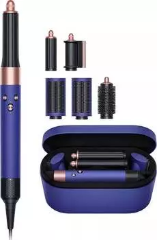 Фен-стайлер Dyson Airwrap Complete HS05 с сумкой Vinca blue/rose (синий/розовый)