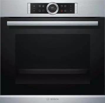 Электрический духовой шкаф Bosch HBG634BS1 серебристый