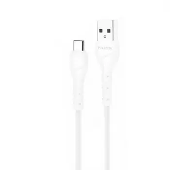 Кабель Earldom USB/Lighting 1m белый