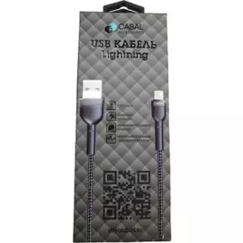 Кабель Lightning Cabal CB-DCB-32211 черный