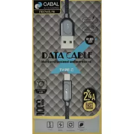 Кабель Type-C Cabal Premium CP-DCB-1221 серебристый