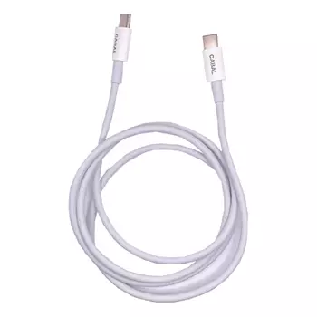 Кабель Type-C to Type-C Cabal Premium 65W CP-DCB-652 белый