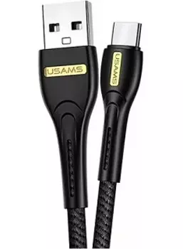 Кабель Type-C Usams US-SJ390 1 м черный