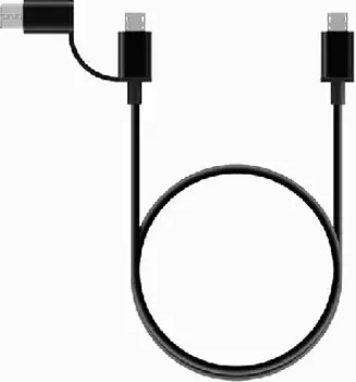 Кабель Xiaomi Type-C/ 2 microUSB 50cm черный