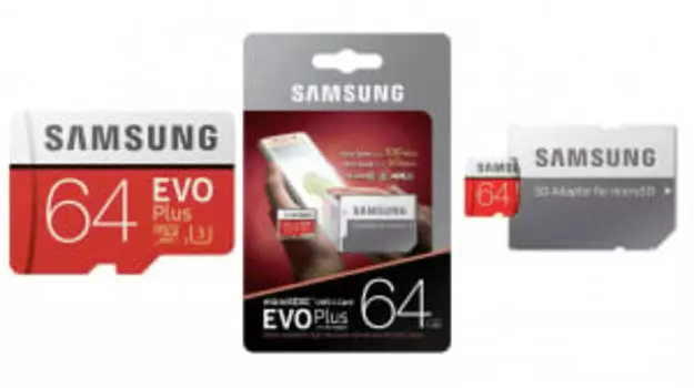 Карта памяти SAMSUNG microSD 64GB EVO Plus 130MB/s