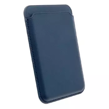 Картхолдер силиконовый магнитный (SW) синий