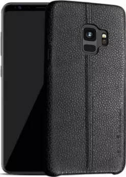 Кожаная накладка для Samsung Galaxy S9 Usams Joe Series черная