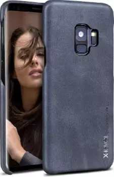Кожаная накладка для Samsung Galaxy S9 X-Level Vintage черная