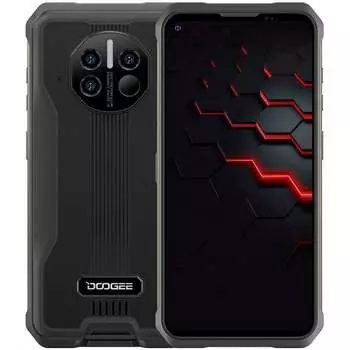 Мобильный телефон Doogee V10 8/128Gb black (черный)