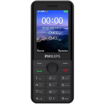 Мобильный телефон Philips Xenium E172 черный