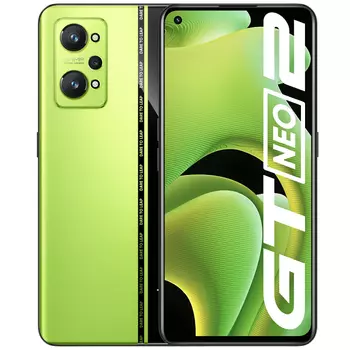 Мобильный телефон realme GT NEO2 5G 12/256Gb Global Version neo green (зеленый)
