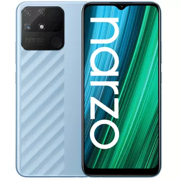 Мобильный телефон Realme Narzo 50A 4/128 ГБ синий