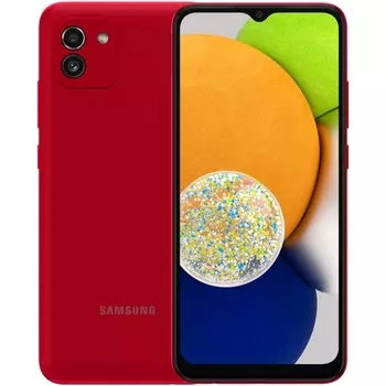 Мобильный телефон Samsung Galaxy A03 4/128GB red (красный)