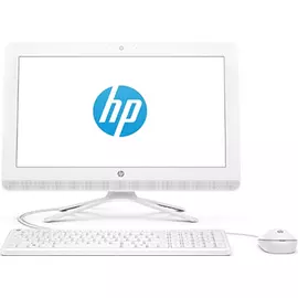 Моноблок HP 20-c432ur AiO 19.5"(1920x1080)/ Celeron J4005(2Ghz)/4Gb/500Gb/noDVD/Int:Intel HDG 600/Cam/BT/WiFi/war 1y/4.4kg/Snow White/W10+USB KBD, USB MOUSE (7JT13EA)