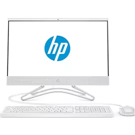 Моноблок HP 22-c0031ur 21.5" Full HD i5 8250U (1.6)/8Gb/1Tb 7.2k/GT MX110 2Gb/DVDRW/CR/Free DOS 2.0/GbitEth/WiFi/BT/90W/клавиатура/мышь/Cam/белый 1920x1080 (4GS83EA)