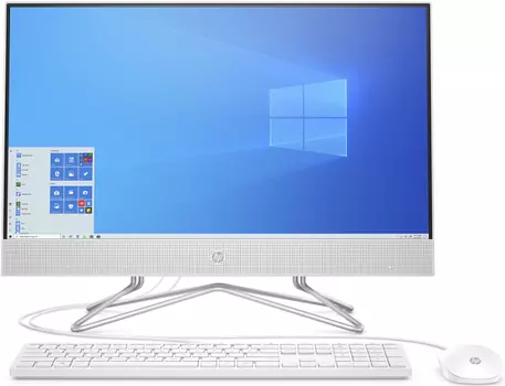 Моноблок HP 24-df1036ny AiO 23.8" 1920x1080/Core i5-1135G7 quad 2.4-4.2Ghz/8Gb/1Tb/noDVD/Int:Intel Iris X?/Cam/WiFi/w1y/Snow White/FreeDOS + EN kbd (488J4EA)