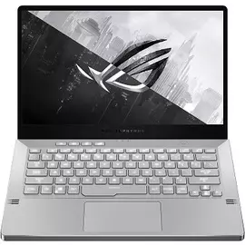 Ноутбук Asus ROG Zephyrus G14 GA401II-HE046T 14.0" 1920x1080 FHD IPS мат 120Hz/Ryzen 7-4800HS/16Gb/512Gb SSD/NO ODD/NVIDIA GeForce GTX 1650 Ti 4Gb GDDR6/Wi-Fi/Win10 Moonlight White (90NR03J2-M03220)