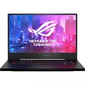 Ноутбук Asus ROG Zephyrus GU502LV-AZ105T +mouse 15.6" 1920x1080 мат, 240Hz IPS/Core i7 10750H 2.6Ghz/16Gb/1024PCISSD/noDVD/Ext:RTX2060 6Gb/BT/WiFi/w1y/1.9kg/black/W10 (90NR04F2-M02300)