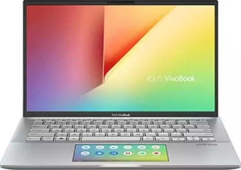 Ноутбук Asus VivoBook S14 S432FL-AM112T 14" 1920x1080 мат IPS/Core i5 10210U 1.6Ghz/8Gb/256SSD/noDVD/Ext:GF MX250 2Gb/Cam/BT/WiFi/w1y/1.45kg/Transparent Silver/W10 (90NB0ML2-M01990)