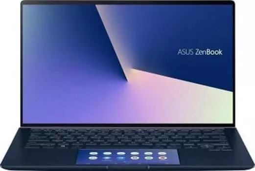 Ноутбук Asus ZenBook UX434FL-A6019T 14" 1920x1080 IPS FHD/Core i7 8565U/16Gb/SSD512/nVidia GF MX250 2Gb/W10 64/blue/WiFi/BT/Cam/Bag (90NB0MP1-M11040)