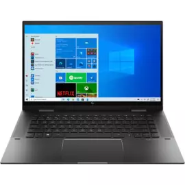 Ноутбук HP Envy x360 15-eu0032ur 15.6" FHD, AMD R7-5700U, 16Gb, 1Tb SSD, no ODD, Win10, черный (4E1R0EA)
