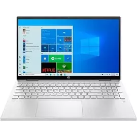 Ноутбук HP Pavilion 15x360 15-er0007ur 15.6" 1920x1080 IPS/Core i7 1165G7 2.8Ghz/16Gb/512PCISSD/noDVD/Int:Iris Xe/Cam/WiFi/41WHr/w1y/Natural Silver/W10 + fingerprint (3B2W5EA)