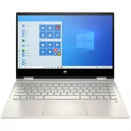 Ноутбук HP Pavilion x360 14-dw0036ur Touch/14.0 FHD AG IPS 400nits/Core i7-1065G7 quad/16GB 1DM 3200/512SSDPCIe/Iris Plus Gr-cs/Win 10/3x43Whr/Warm gold FF+-fingerp (22M74EA)