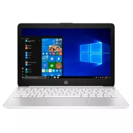 Ноутбук HP Stream 11-aj0000ur 11.6" 1366x768/Celeron N4000 1.1Ghz/4Gb/64GB eMMC Gb/noDVD/Int:UHD Graphics/war 1y/Diamond White/W10 (8PJ72EA)