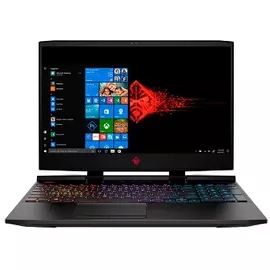 Ноутбук Omen by HP 15-dc1076ur 15.6" 1920x1080 IPS 144Hz/Core i7 9750H 2.6Ghz/16Gb/512PCISSD/noDVD/Ext:RTX2060 6Gb/w1y/Shadow Black/W10 (8PK51EA)