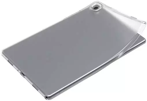 Пластиковая накладка Clear Edge Cover для Samsung Galaxy Tab A8 прозрачный/синий 10.5"