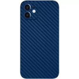 Пластиковая накладка K-DOO Air Carbon для iPhone 12 mini синяя