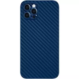 Пластиковая накладка для iPhone 12 Pro K-DOO Air Carbon синий