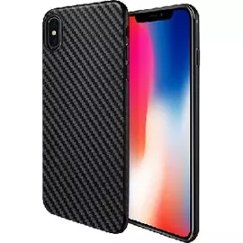 Пластиковая накладка для iPhone X/XS Hoco Delicate shadow черная